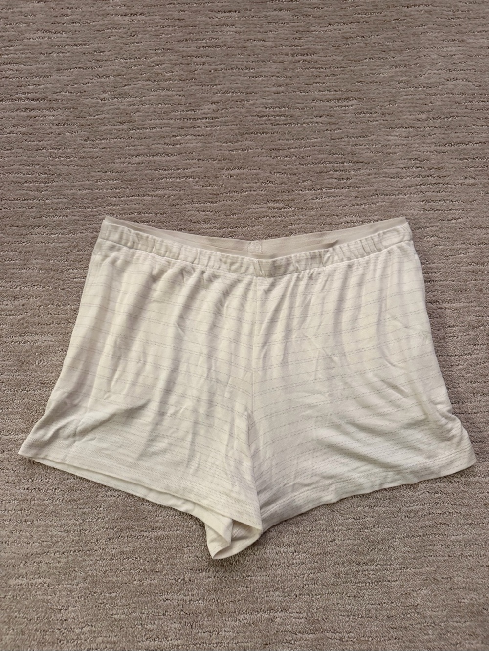 SOMA Cream Lounge Shorts - Soft Sleepwear